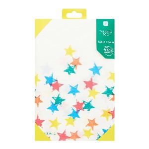 Birthday Rainbow Star Paper Table Cover